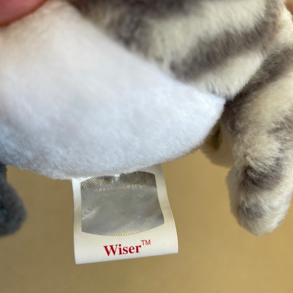 Ty beanie baby Wiser the owl class of 99 - Picture 8 of 9